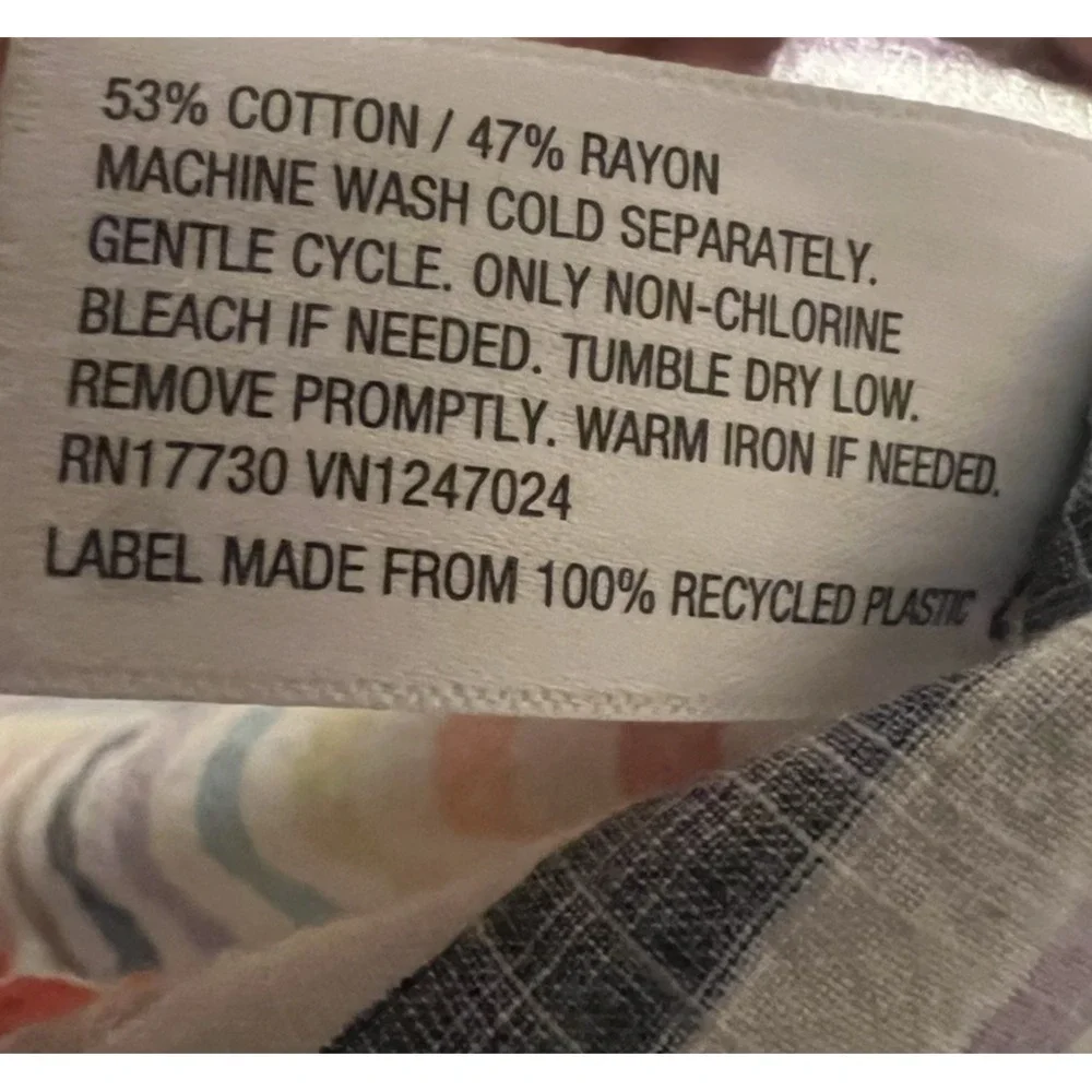 Target Pride Rainbow Striped Button Up‎ Short Sleeved Shirt LGBTQ+ 2022 Size XXL